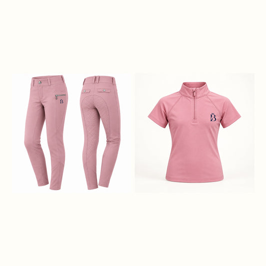 Bajolek junior riding set in Pink