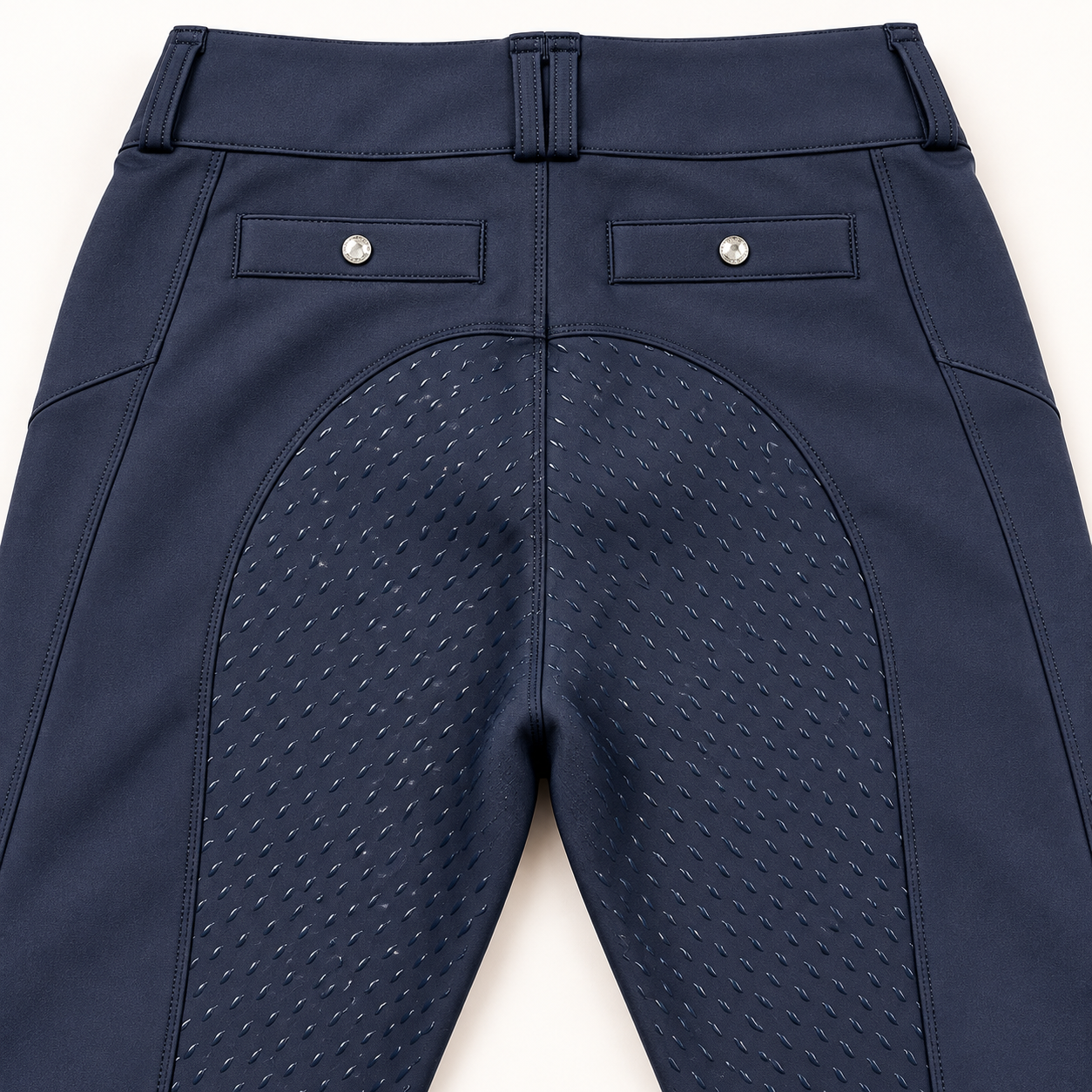 Bajolek MSK023 navy full-seat silicone grip close-up