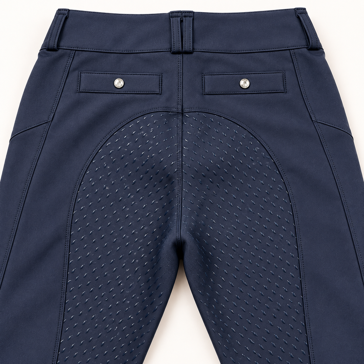 Bajolek MSK023 navy full-seat silicone grip close-up