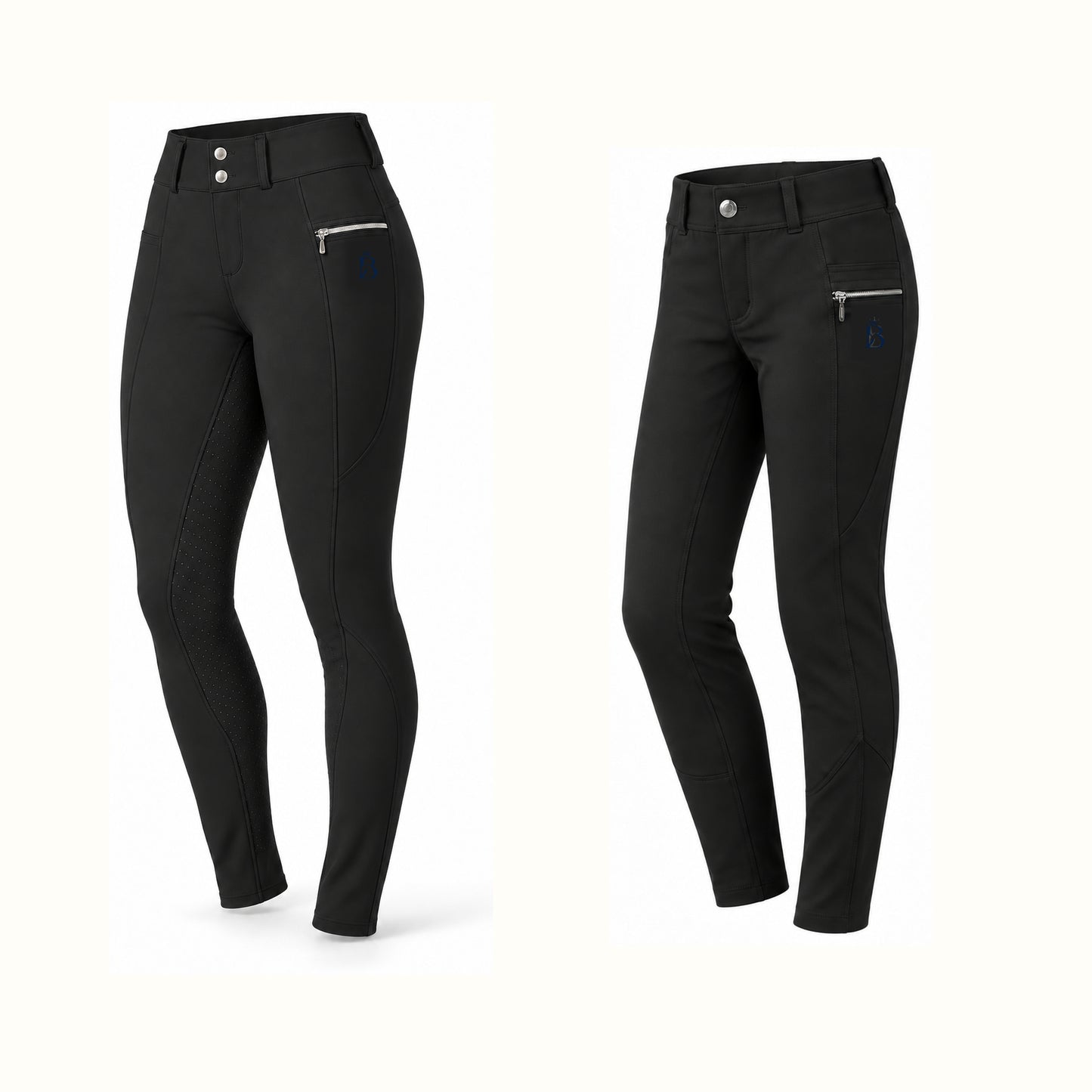 Bajolek Ride Together coordinated women’s and junior breeches in Black