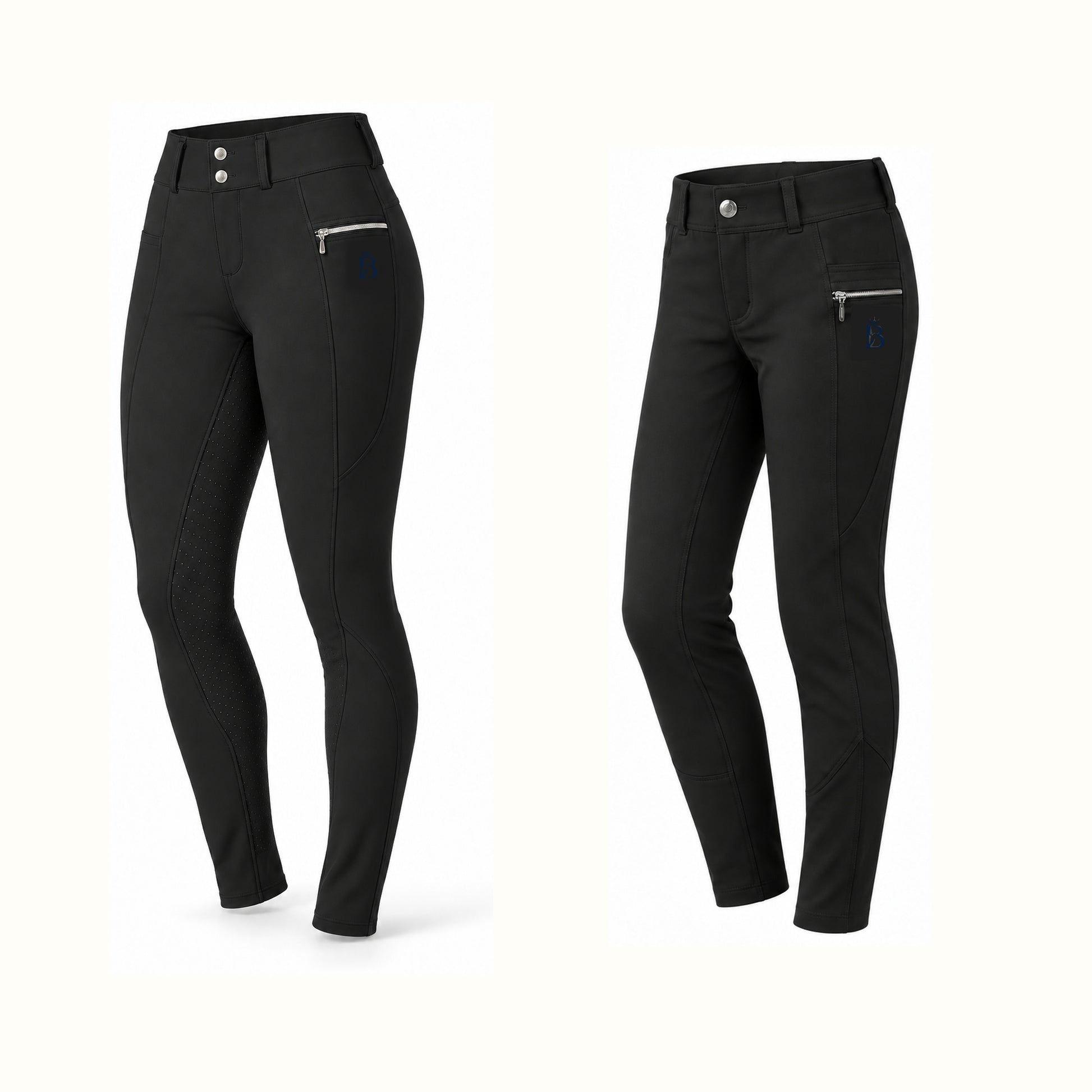Bajolek Ride Together coordinated women’s and junior breeches in Black